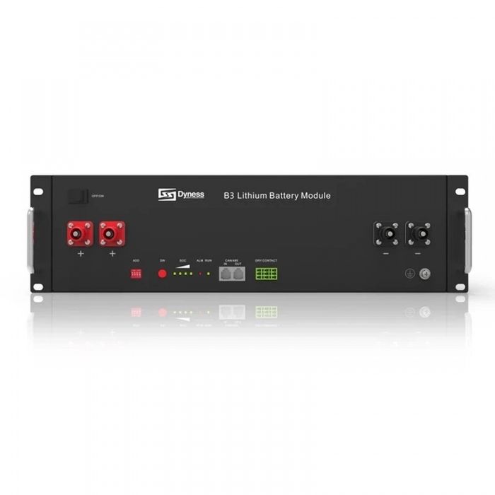 Резервне живлення LiFePO4 акумулятор Dyness B3 3,6 кВт 48V/75Ah.