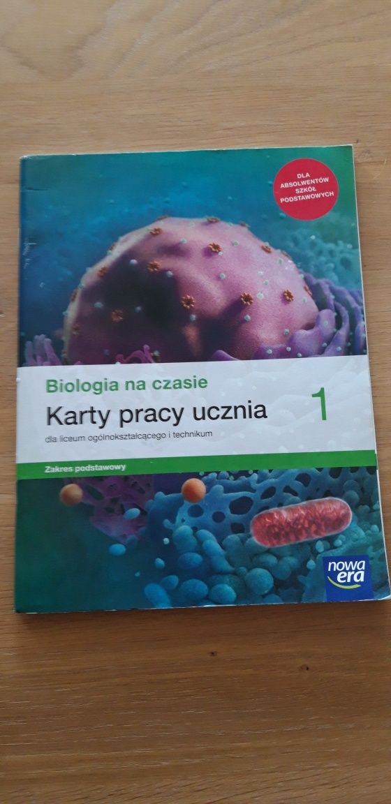 Karty pracy biologia