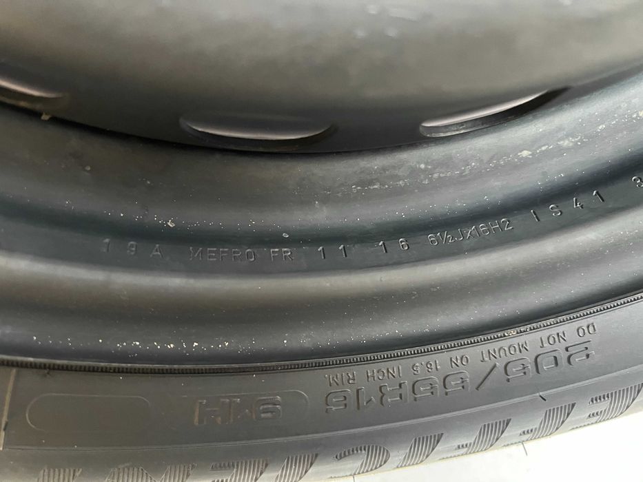 Koło zapasowe dojazdowe dojazdówka Renault Megane IV 6,5J ET41 16"