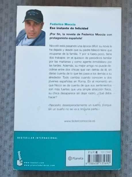 Federico Moccia - Ese instante de felicidad - KSIĄŻKA PO HISZPAŃSKU!!!