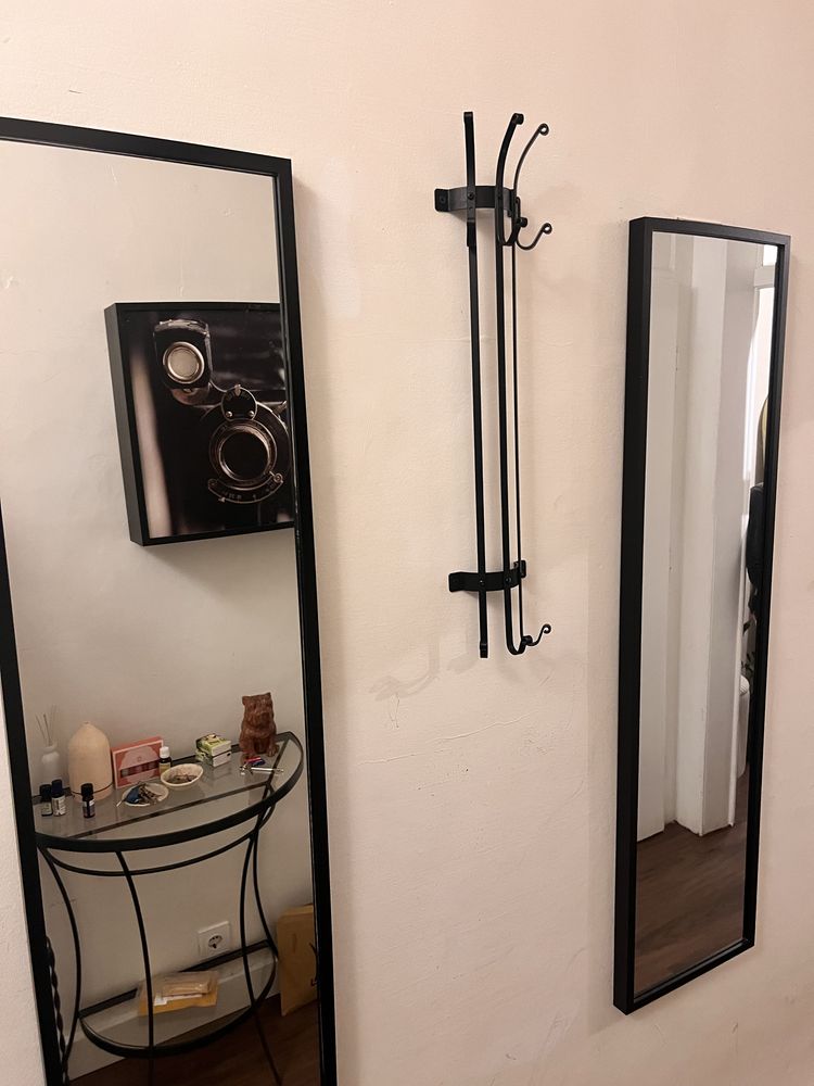 2 suportes p. cabide IKEA
