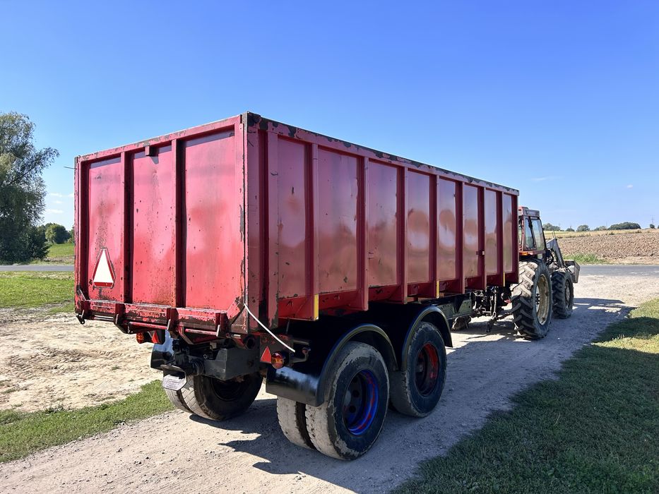 Przyczepa rolnicza tandem 14 t