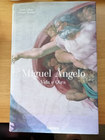 Livro Miguel Ângelo, vida e obra