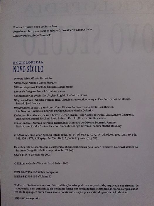 Enciclopédia Novo Século (obra completa - 12 volumes)