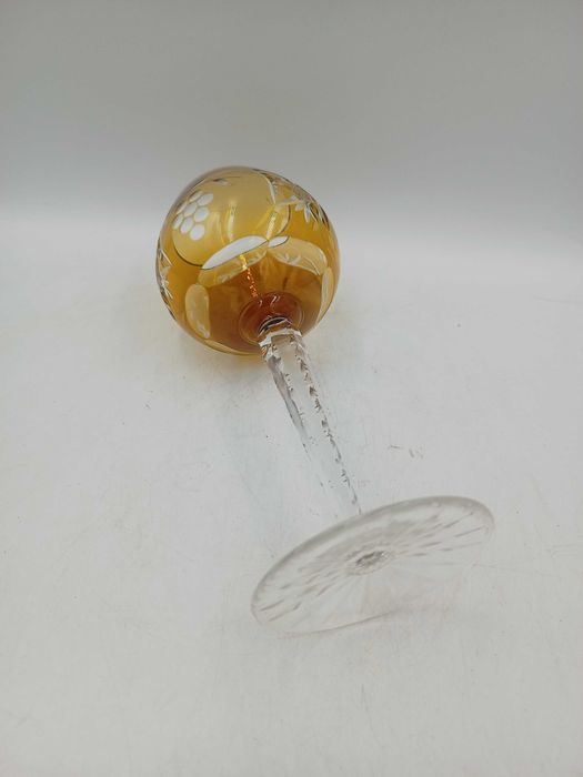 Kieliszki do wina remery szkło z PRL