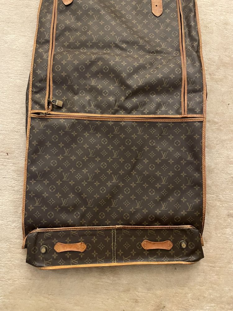 Louis Vuitton Monogram szafa torba podróżna na garnitury, ubrania