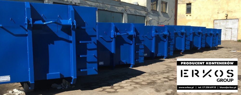 Kontener Hakowy Hakowiec 15 17 m3 KP 24 27 PRODUCENT KONTENERÓW