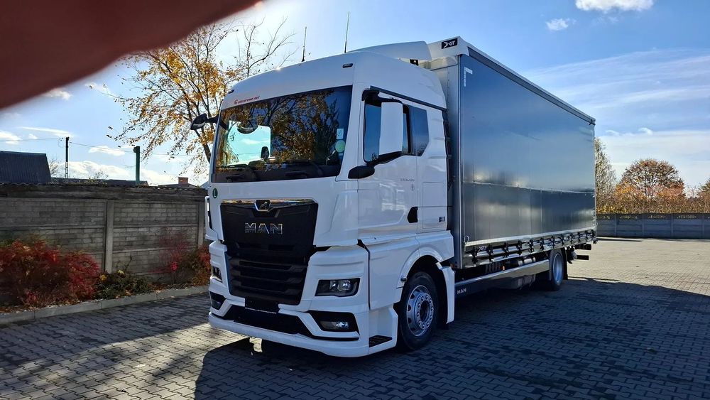 MAN TGX 18.470 GM / RETARDER / SOLÓWKA 19 PALET / CAŁY NA PODUSZKACH /  Podnoszony dach / Hak do przyczepy / Po kontrakcie