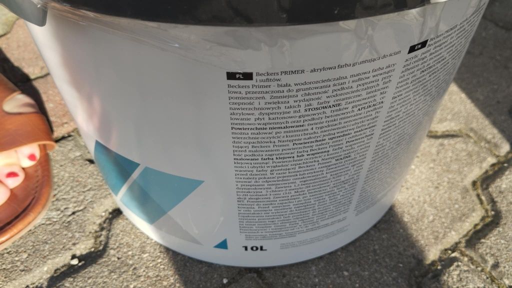 Farba gruntującą 10l Beckers Designer Primer