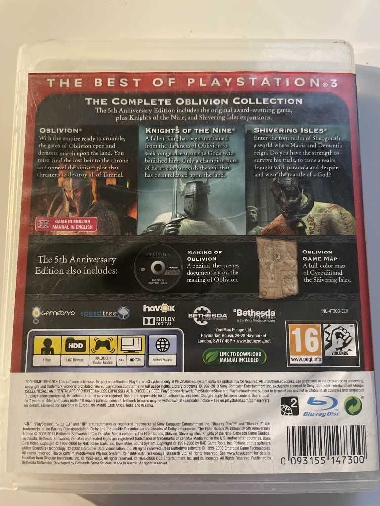 The Elder Scrolls IV OBLIVION
