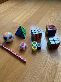 Conjunto de jogos cubos