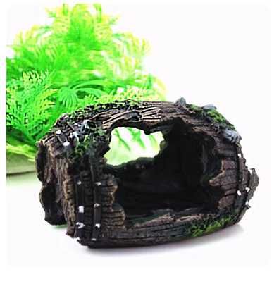 Sztuczna beczka do akwarium/terrarium