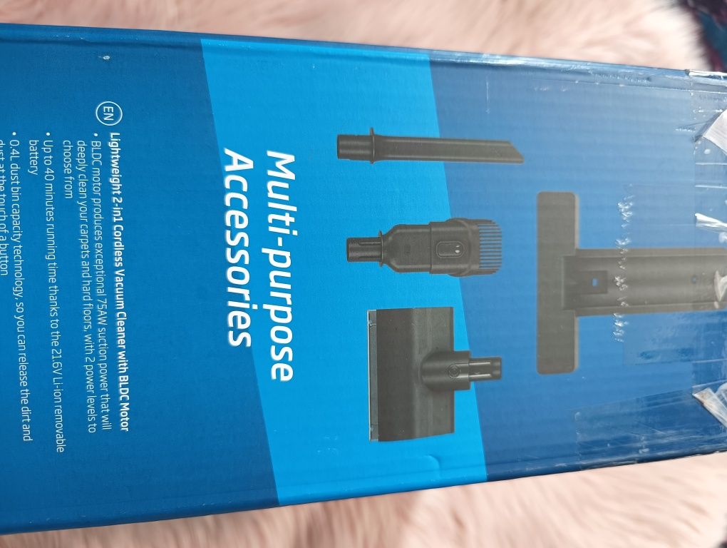 Odkurzacz pionowy bezprzewodowy Odkurzacz BEKO Slimclean VRT66421VC