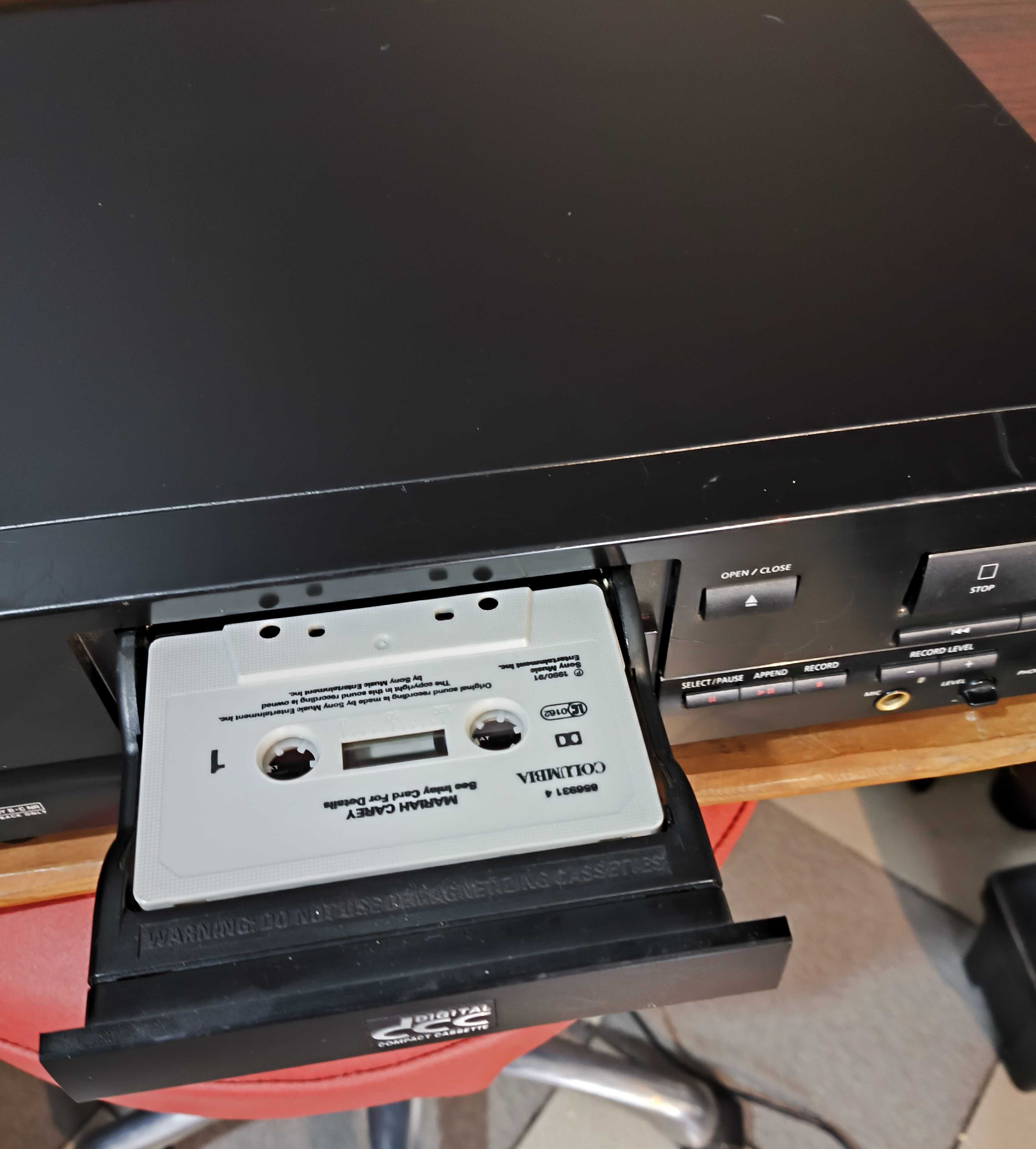 Philips dcc 730 magnetofon cyfrowy + kasety
