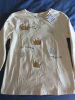 T-shirt manga comprida Zara Nova 10 anos