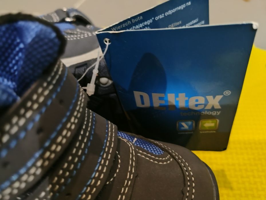 Buty zimowe ocieplane Deltex rozmiar 21