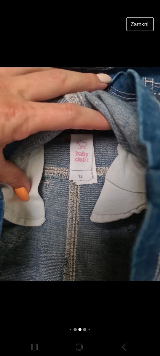 Zestaw jeansowy dla Dziewczynki ;)