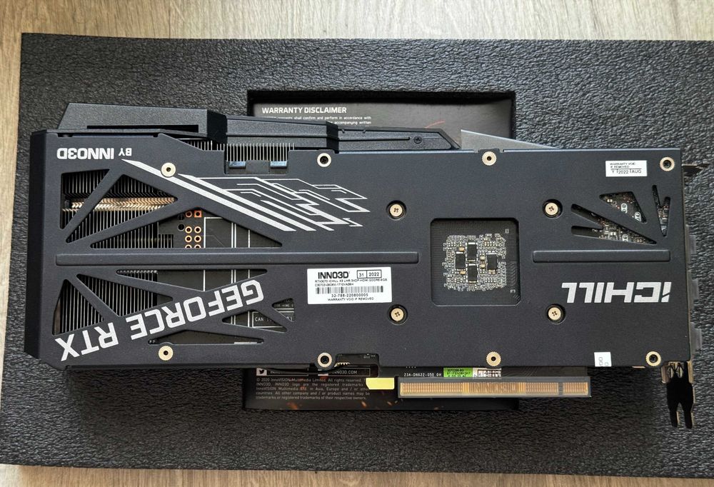 Відеокарта Inno3D GeForce RTX 3070 iCHILL X3 LHR