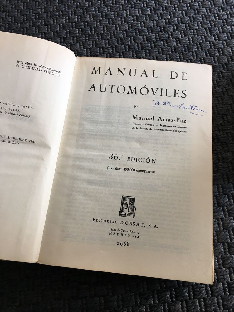 Manual de Automóviles - Arias-Paz