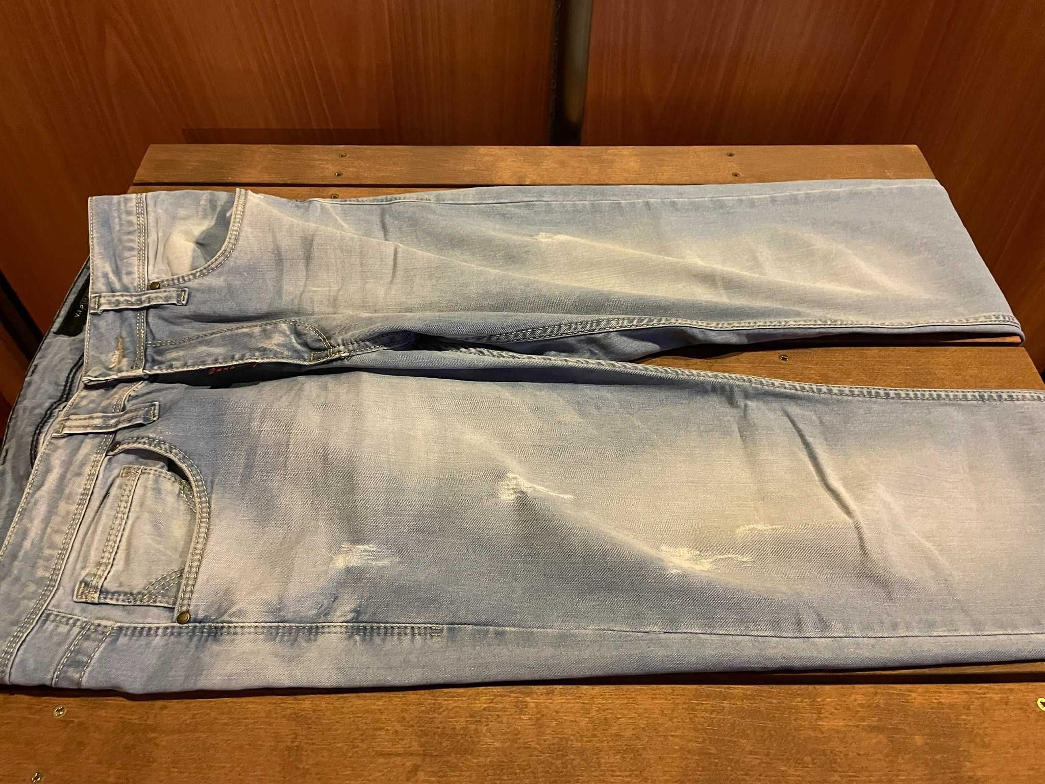 Чоловічі джинси V.I.P. МАРІО (голубі) (32)