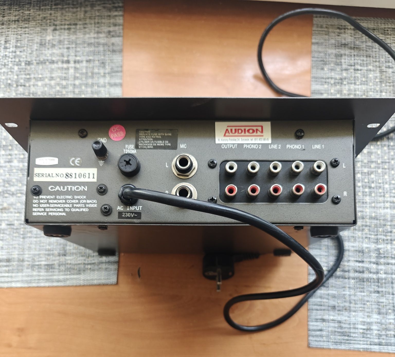 MIKSER audio Z EQUALIZEREM BETTER SL-210

stereo mixer