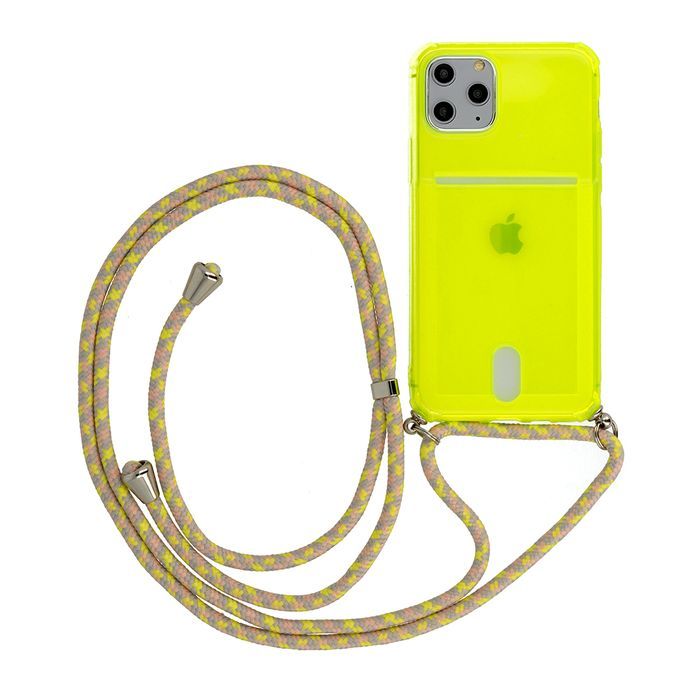 Strap Fluo Case Do Iphone 12 Mini Limonka