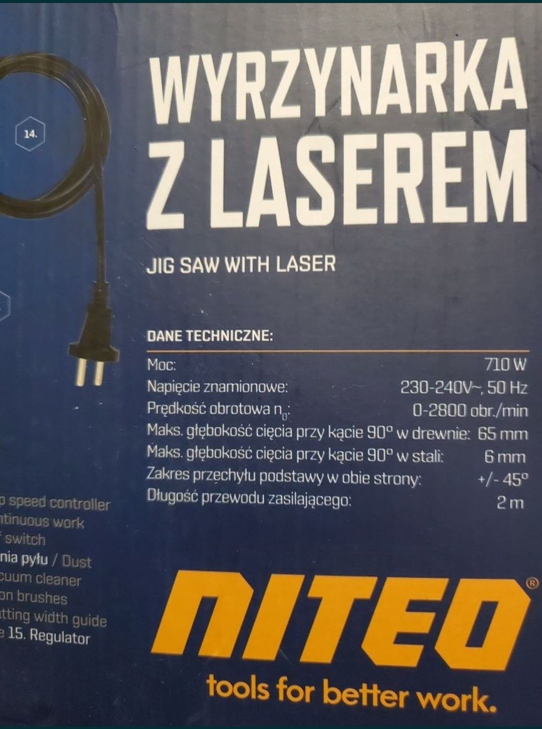 Wyrzynarka Niteo 710W