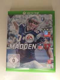 Gra Madden NFL 17 Xbox One XOne Series pudełkowa sportowa