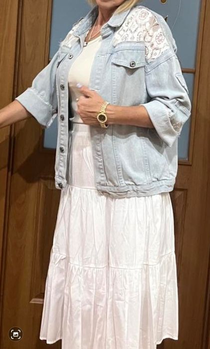 Джынсовая курточка женская.Р.s,m.