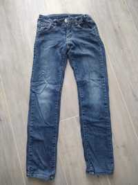 Spodnie Zara jeansy dżinsy rozm. 146 ocieplane