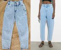 Spodnie Zara Baggy balloon Paperbag jeans nowe