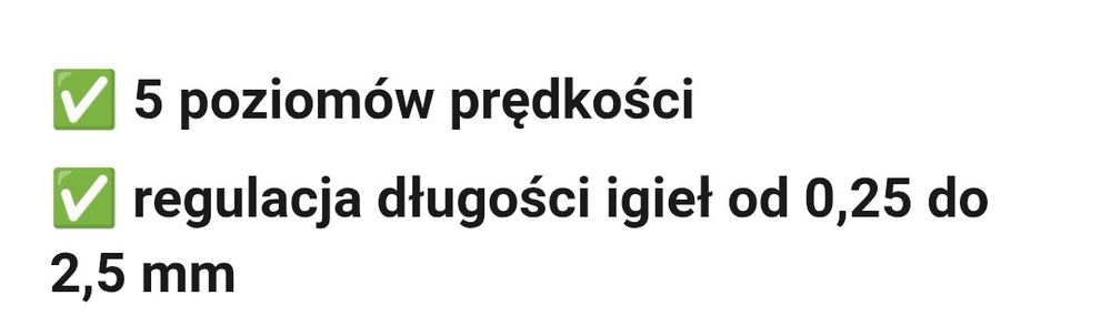 Dermapen terapia mikroiglowe + kartridże