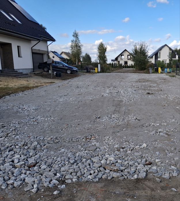 Gruz betonowy z transportem