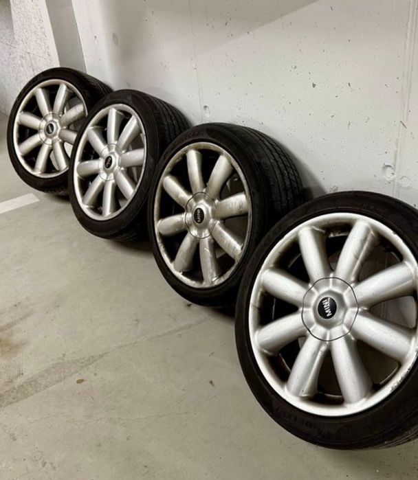 Jantes 17 mini originais com pneus 205/45/17