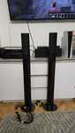 Harman Kardon 2 x Sat TS11BQ + 2 x Stojaki HTFS 60/120Wat 6/8 Ohm A