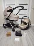 Люлька+шасі Cybex Mios 4.0 cozy beige Сайбекс міос
