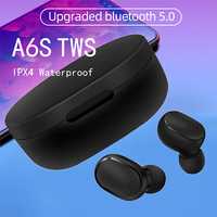 A6S TWS słuchawki bezprzewodowe bluetooth v5.0
