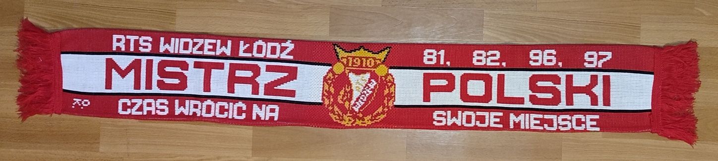 Szalik szal Widzew Łódź Ruch Wisła Elana