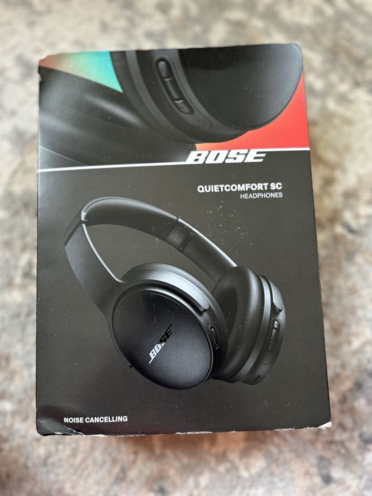 Накладні навушники Bose QuietComfort SC black