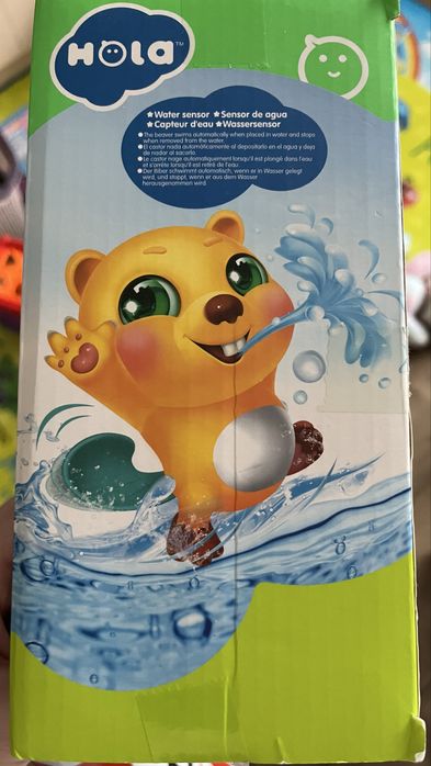 Іграшка для купання бобер