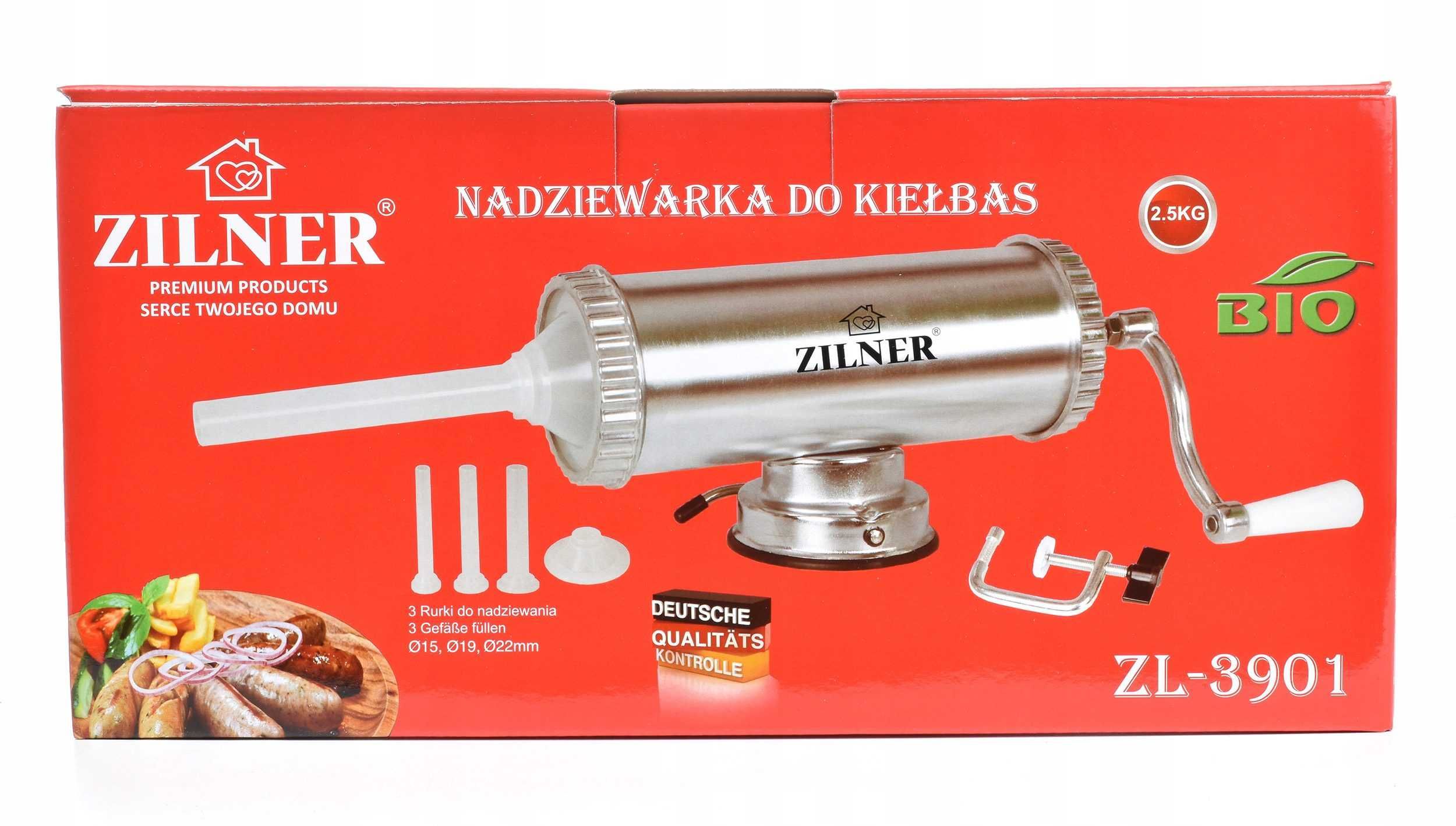 Maszynka/nabijarka/NADZIEWARKA ręczna 2,5kg do mięsa,robienia KIEŁBASY