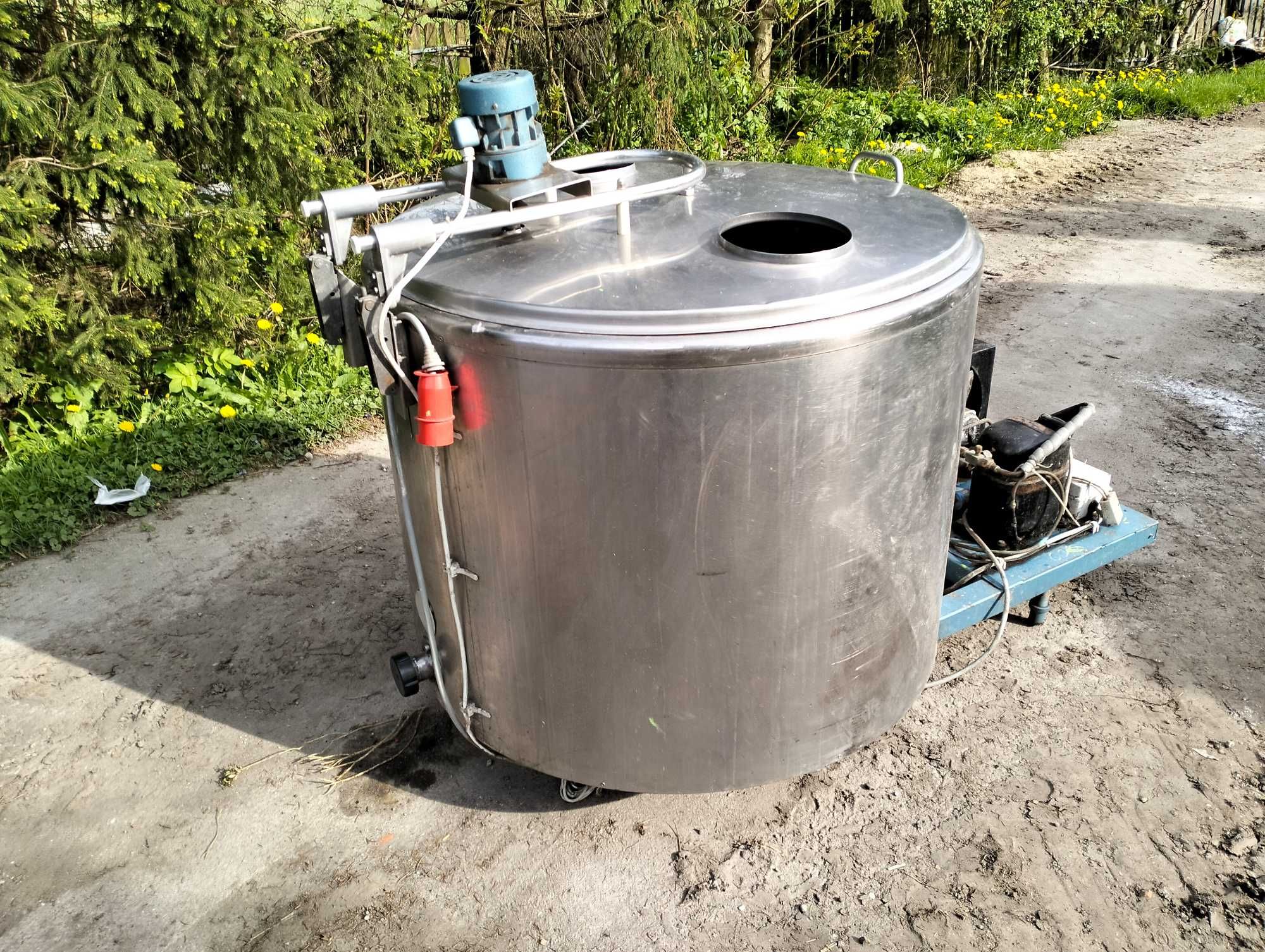 Zbiornik do mleka tank 500 litrów