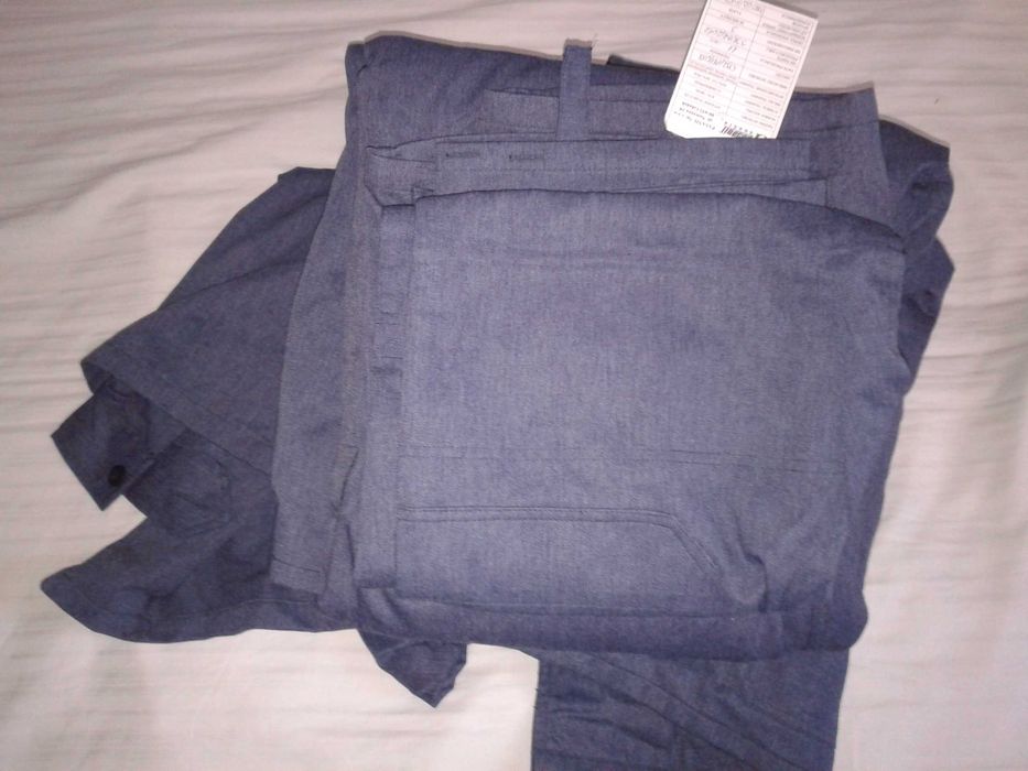 2 kpl - drelich zimowy i letni, wojskowe ubranie robocze i gratis