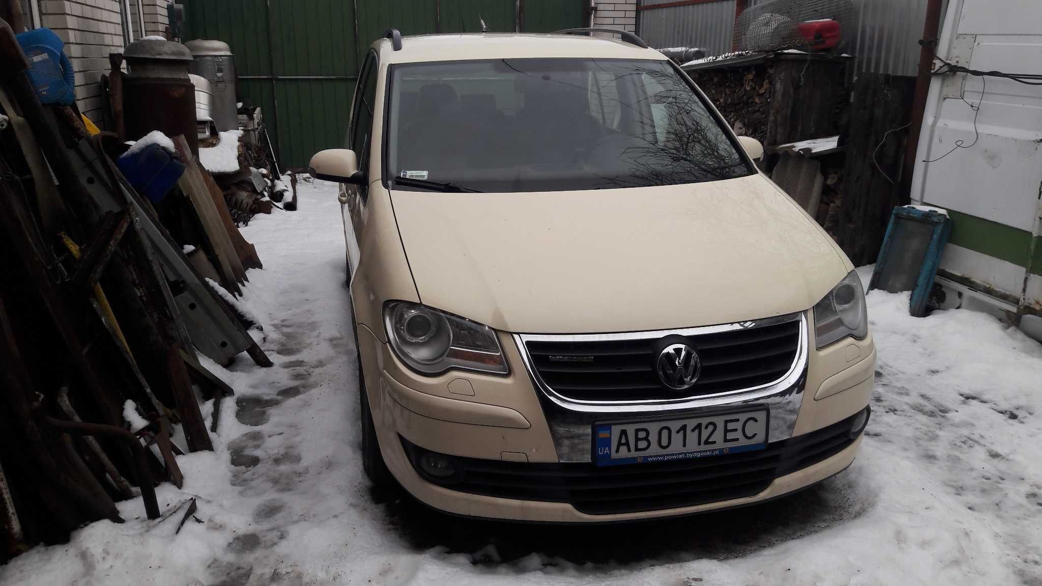 Тоуран 1.9tdi 2009 г.