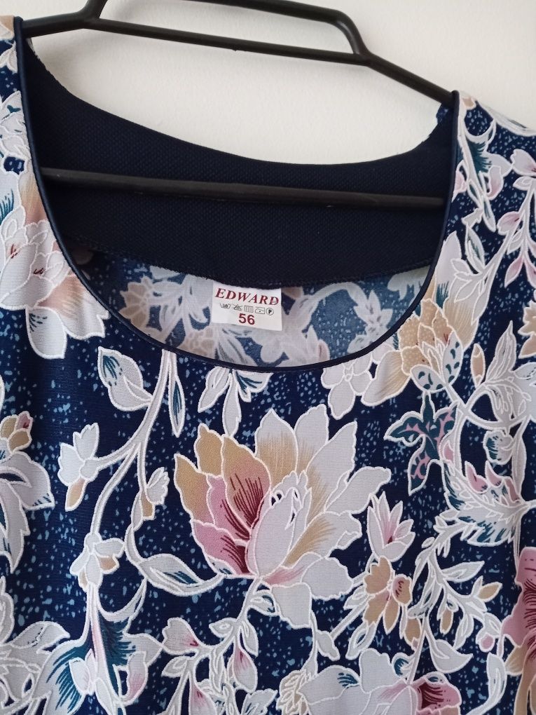 Elegancka sukienka, duży rozmiar, 54, 56, ideał