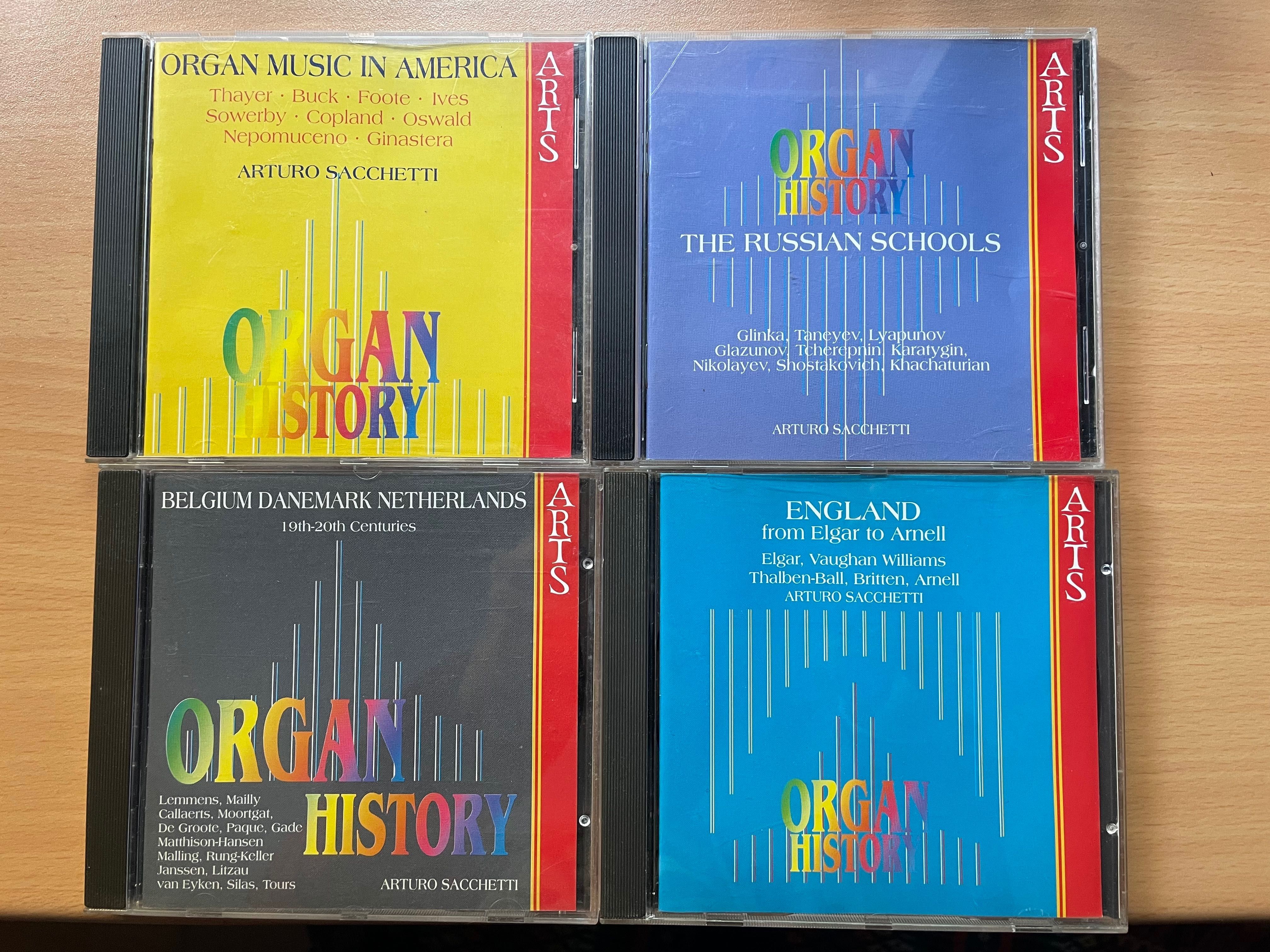 4CDs Organ History- Sacchetti