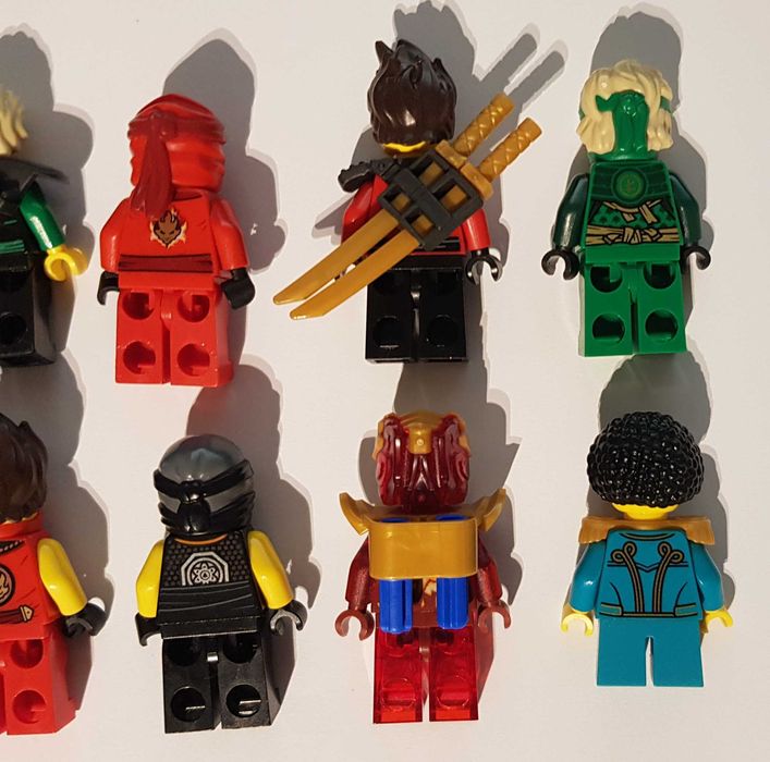 Lego figurki ninjago Kai, Lloyd, Cole 8 szt.