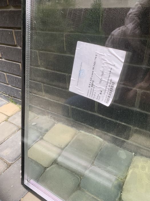 Склопакет 1шт, розміри на фото, якісні