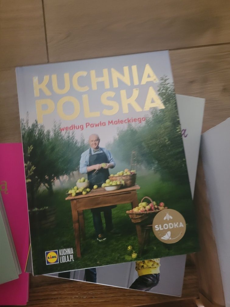 Książki kucharskie kuchania Lidla dania przepisy