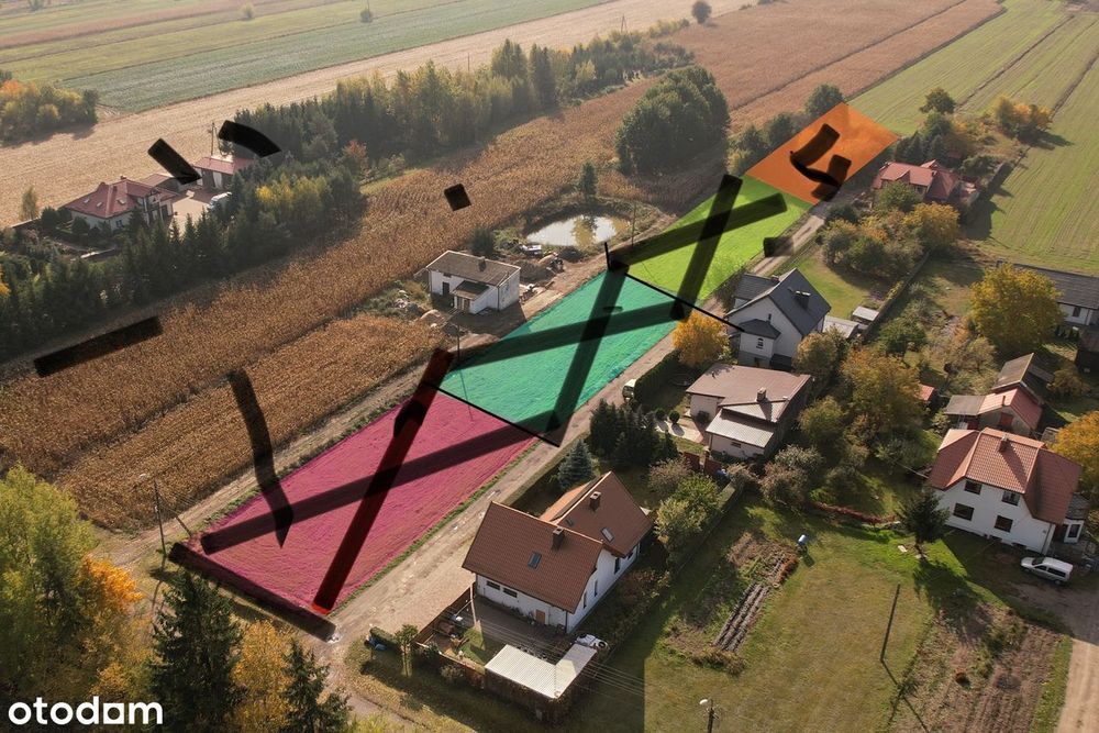 Sprzedam działki budowlane w Sierpcu 8ar